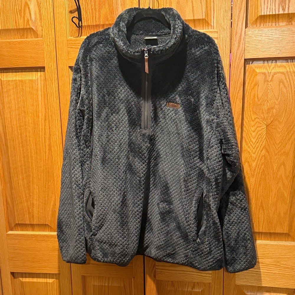 Columbia Grey Fleece Jacket